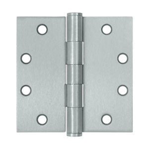 Orca Hardware COM4040-26D satin chrome plain bearing hinge
