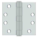 Orca Hardware COM4040-26 bright polished chrome plain bearing hinge