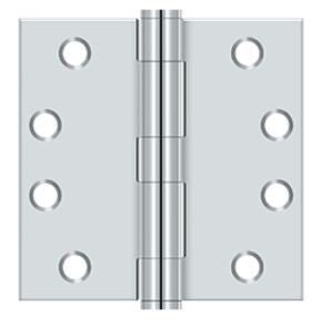 Orca Hardware COM4040-26 bright polished chrome plain bearing hinge