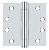 Orca Hardware COM4040-26 bright polished chrome plain bearing hinge