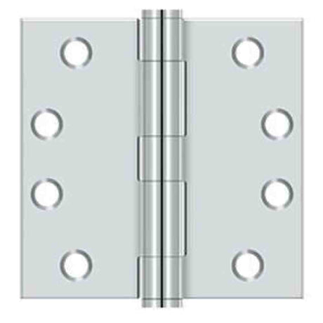 Orca Hardware COM4040-26 bright polished chrome plain bearing hinge