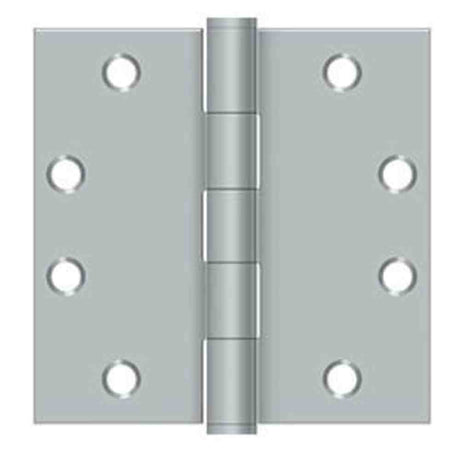 Orca Hardware COM4545-26D-NRP satin chrome plain bearing hinge