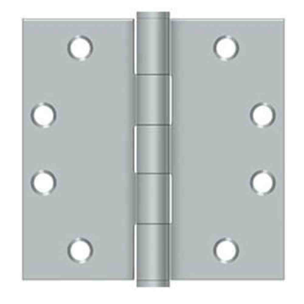 Orca Hardware COM4545-26D satin chrome plain bearing hinge