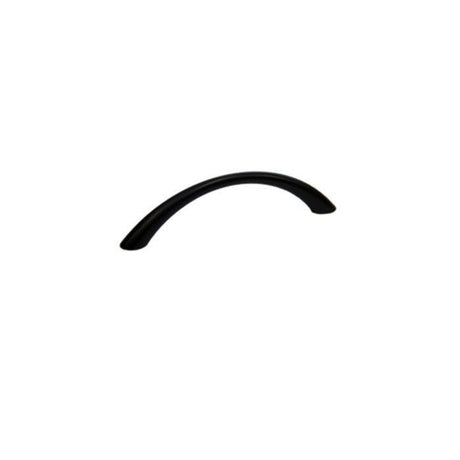 Orca Hardware CP-15096-BL black arched cabinet pull