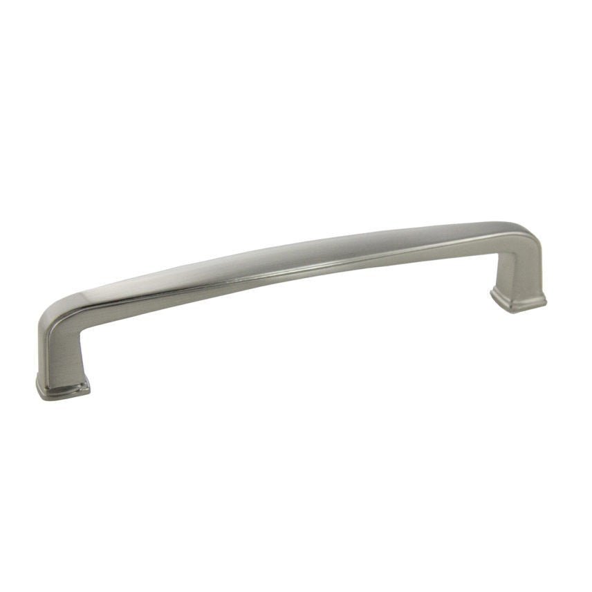 Orca Hardware CP-20128-SN satin nickel bowed cabinet pull