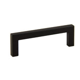 Orca Hardware CP-21096-BL black square cabinet pull