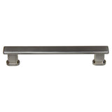 Orca Hardware CP-23128-SN satin nickel rectangular cabinet pull