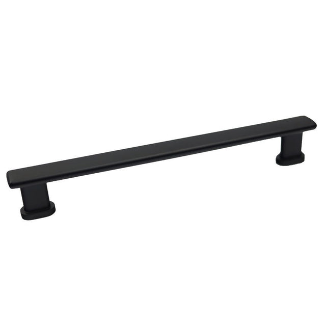 Orca Hardware CP-23160-BL black rectangular cabinet pull