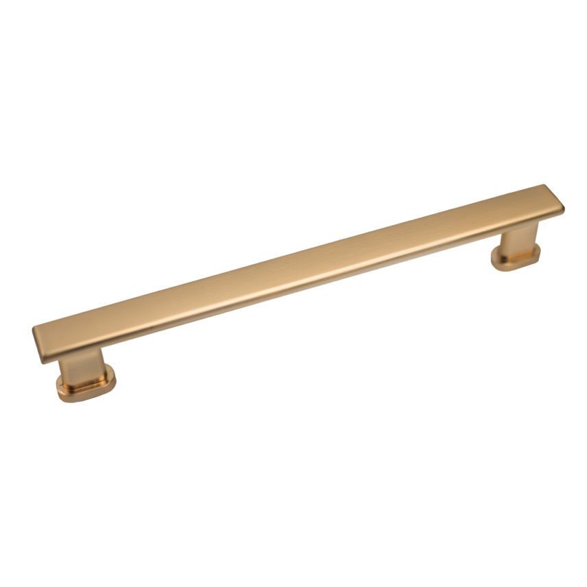 Orca Hardware CP-23160-RG gold tone rectangular cabinet pull