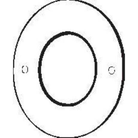 Don-Jo CP258BP brass plated hole filler plate