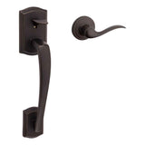 Kwikset CP815PTHXTNL-1 Clear Pack Prescott Passage Handleset in Venetian Bronze