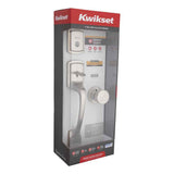 Kwikset CP818PGHPSKRDT Clear Pack Single Cylinder Prague Exterior Handleset in Satin Nickel