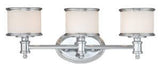 Vaxcel CR-VLU003CH CR-VLU003 Carlisle Steel 3L Vanity Chrome