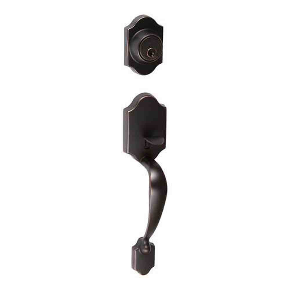 Sure-Loc CR500 11P vintage bronze dummy handleset