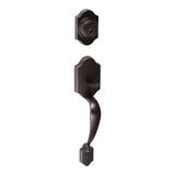 Sure-Loc CR500 11P vintage bronze dummy handleset