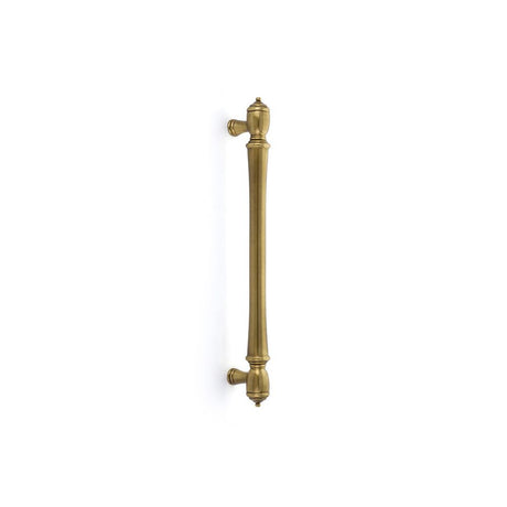 Emtek Appliance Pull with 12" Center to Center and Concealed Surface Mounting in French Antique Brass