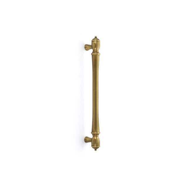 Emtek Appliance Pull with 12" Center to Center and Concealed Surface Mounting in French Antique Brass