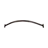 Orca Hardware CSCR60-ORB oil rubbed dark bronze shower curtain rod