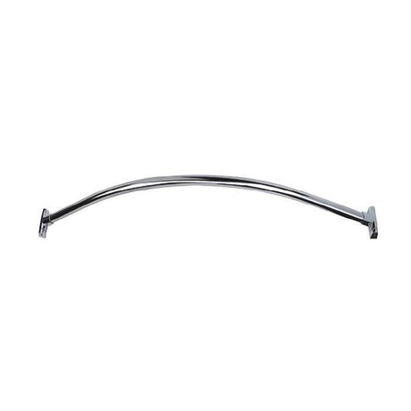 Orca Hardware CSCR60-SS shower curtain rod in satin stainless, additional view