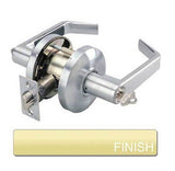 Cal-Royal CSL00-3 bright polished brass keyed entry door lever