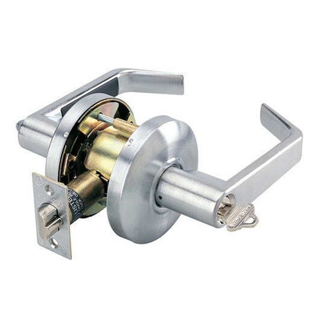 Cal-Royal CSL05-26D satin chrome storeroom door lever