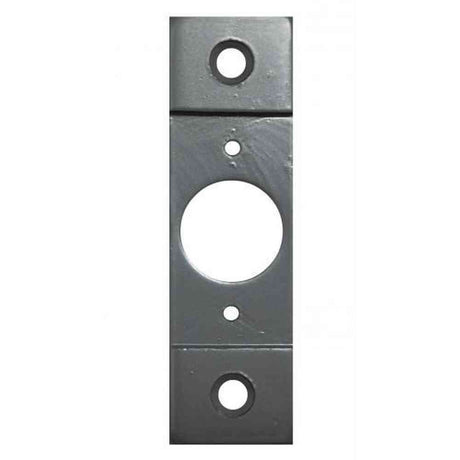 Don-Jo CV2414SL silver coated mortise conversion plate