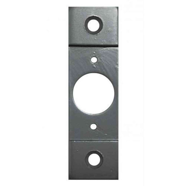 Don-Jo CV2414SL silver coated mortise conversion plate