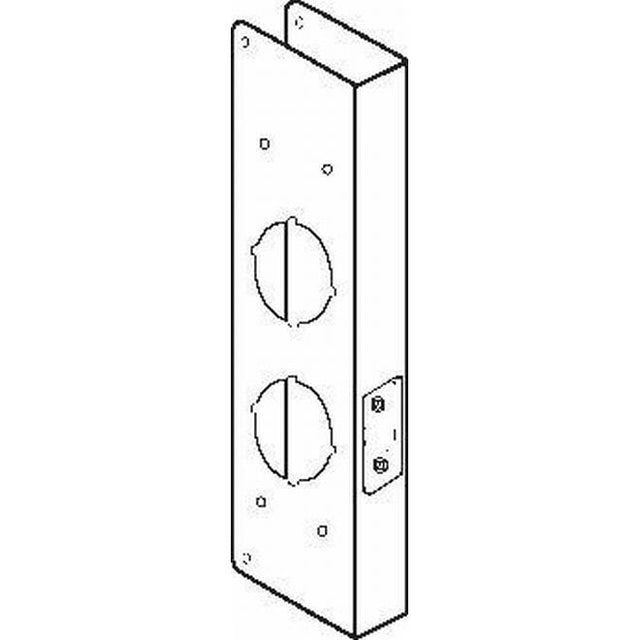Don-Jo CW1610B oil rubbed bronze wrap around