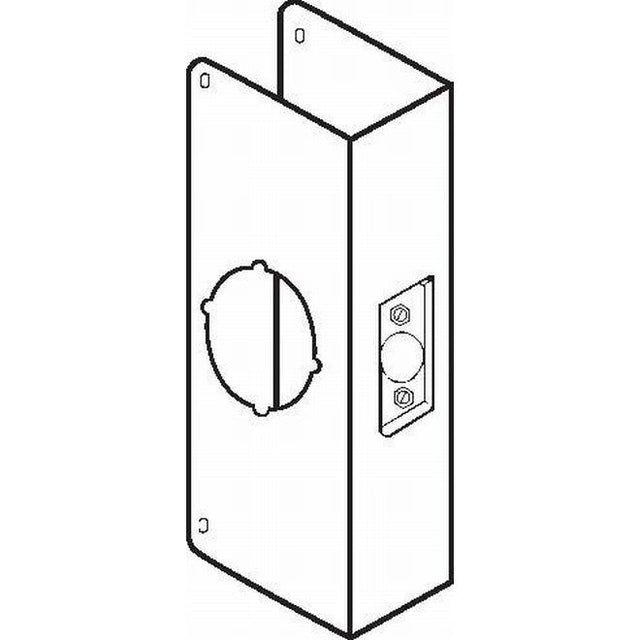 Don-Jo CW212C10B oil rubbed bronze wrap around