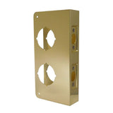 Don-Jo CW261PB polished brass wrap around