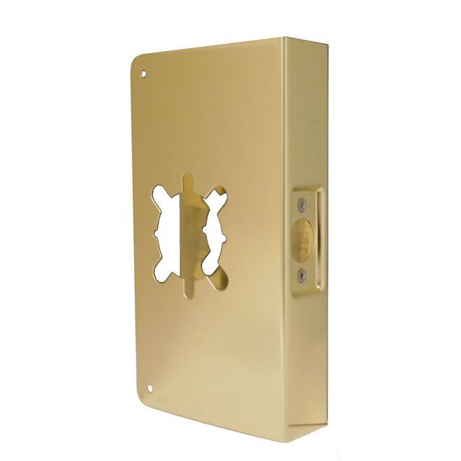 Don-Jo CW4PB2 polished brass wrap around