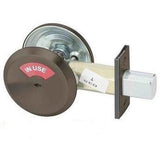 Yale D292613E dark bronze thumbturn by occupancy indicator