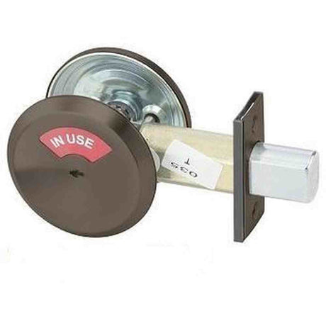 Yale D292613E dark bronze thumbturn by occupancy indicator