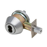 Dexter Commercial DB1000SCT626SFIC satin chrome single cylinder deadbolt