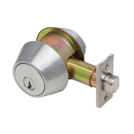 Dexter Commercial DB2000DCT626KDC satin chrome double cylinder