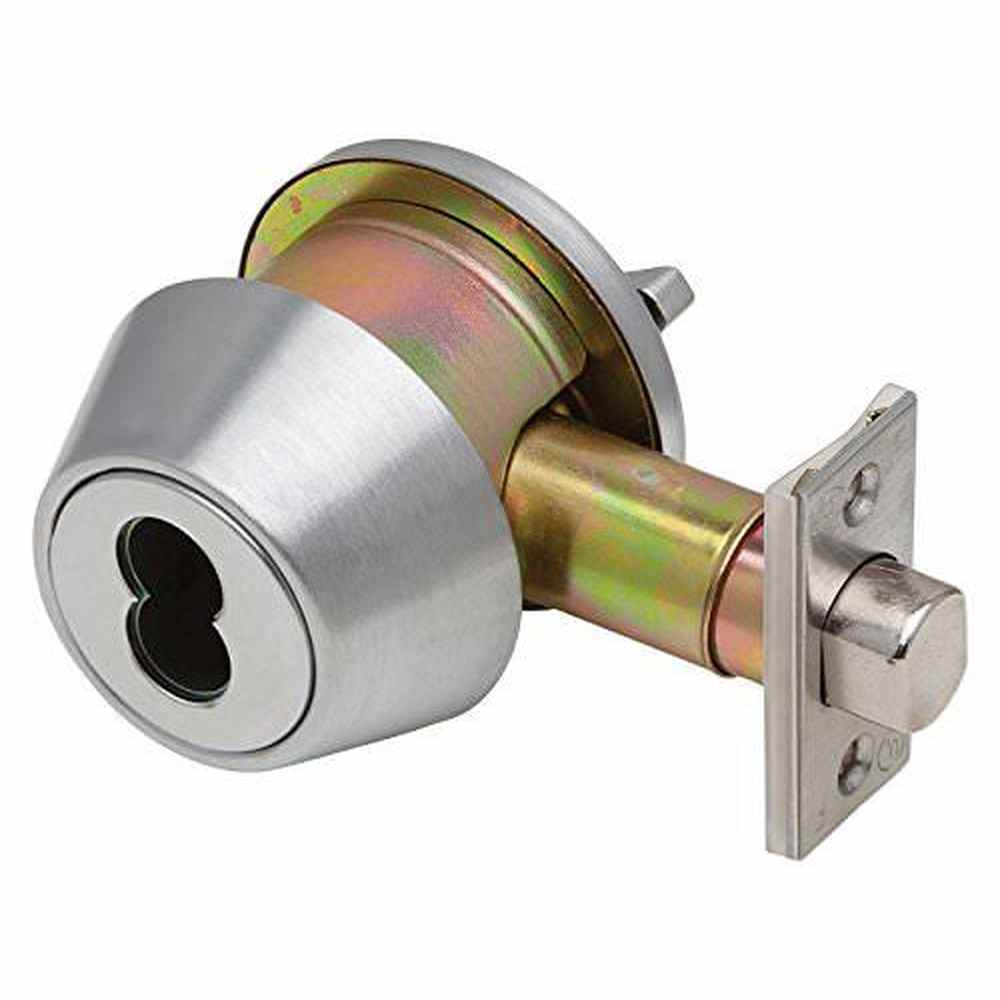 Dexter Commercial DB2000SCT626SFIC satin chrome single cylinder deadbolt