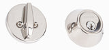 Sure-Loc DB201 26 polished chrome single cylinder deadbolt