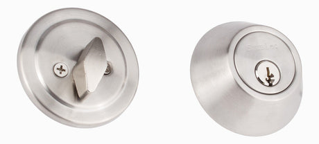 Sure-Loc DB201 32D satin stainless single cylinder deadbolt