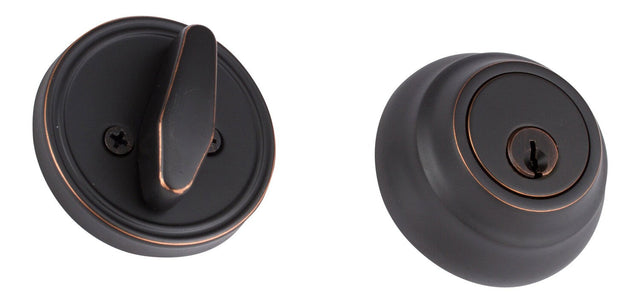 Sure-Loc DB201-EG 11P vintage bronze single cylinder deadbolt