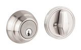 Sure-Loc DB201-EG 15 satin nickel single cylinder deadbolt