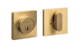 Sure-Loc DB201-LN SB satin brass single cylinder deadbolt