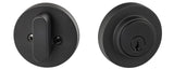 Sure-Loc Modern DB201-MD FBL flat black single cylinder deadbolt