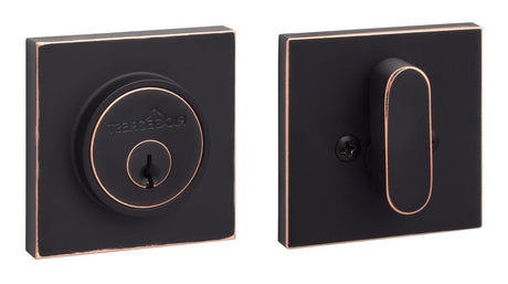 Sure-Loc DB201-MTN 11P vintage bronze single cylinder deadbolt