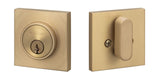 Sure-Loc Modern DB201-SMD SB satin brass single cylinder deadbolt