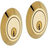 Sure-Loc DB202 3 polished brass double cylinder