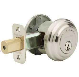 Copper Creek DB4420PS polished stainless double cylinder deadbolt