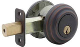 Copper Creek DB4420SS satin stainless double cylinder deadbolt