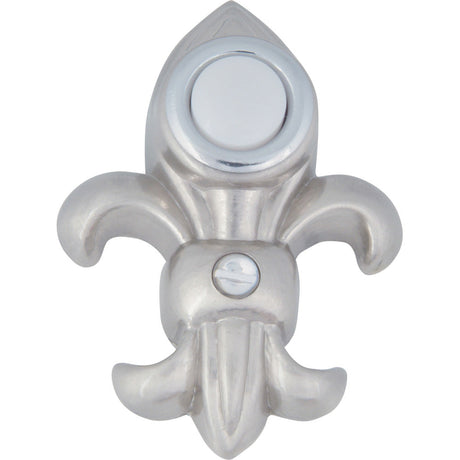 Atlas Homewares DB636-BRN brushed nickel door bell