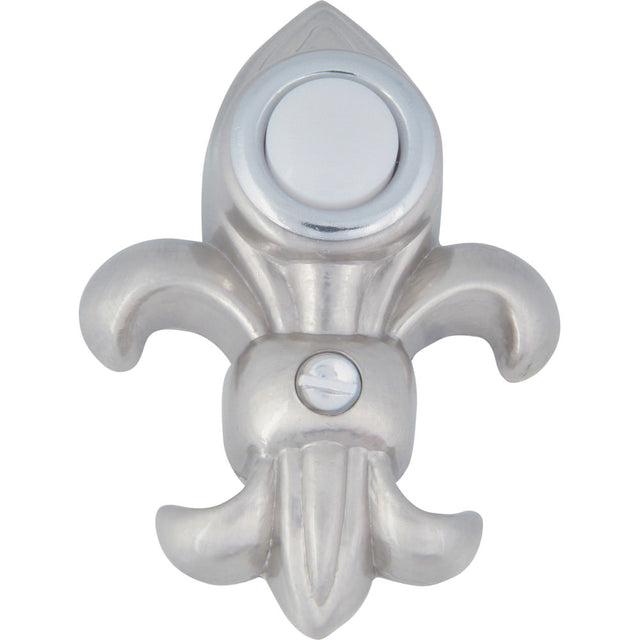 Atlas Homewares DB636-BRN brushed nickel door bell