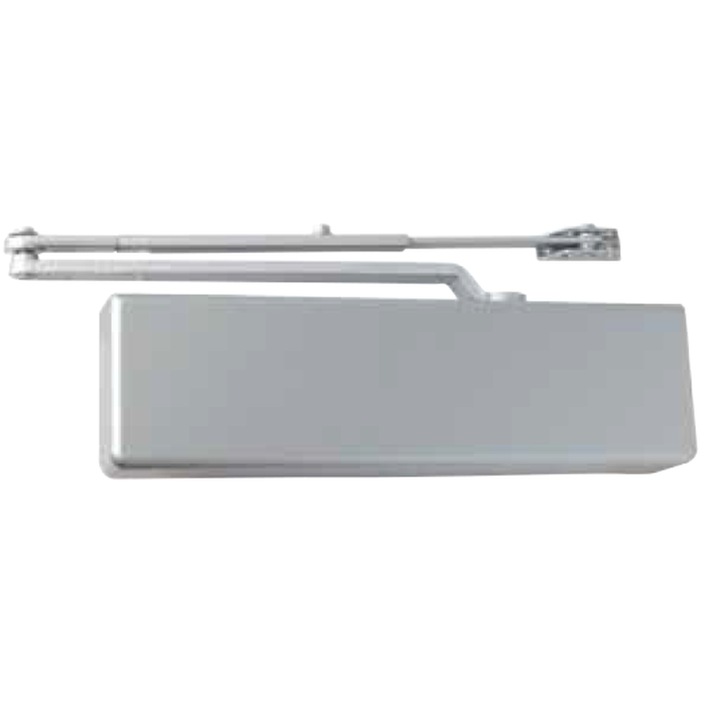 Dexter Commercial DCH1000ASTDFCRWPA689 aluminum surface mount door closer